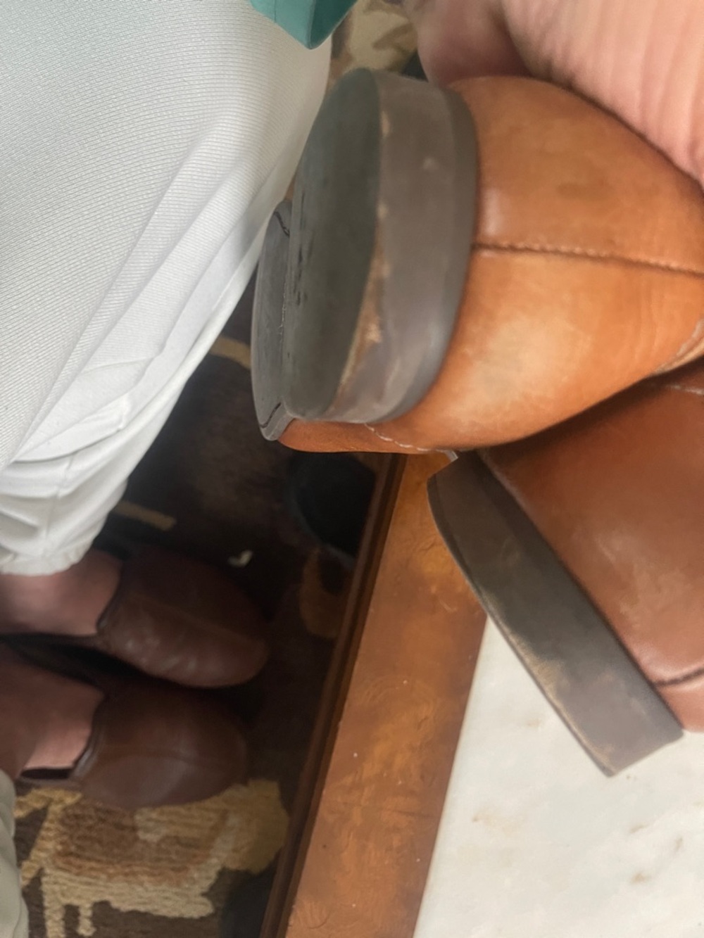 Martin Dingman Cognac Leather Horsebit Loafers⭐️HOST PICK⭐️ - Picture 4 of 5